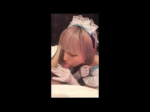 ❤️ Japanisches Idol [mayuka], französisches Dienstmädchenkostüm, Teil 1, Blowjob und Wichsen mit Lotion ❌ Porno bei uns